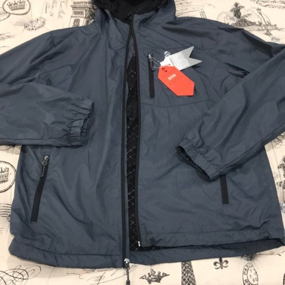 Free Country Wind Shear Zip Up Hooded Jacket - Picture 8 of 9